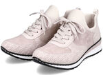 Rieker sneakers met decoratieve vetersluiting POEDERROS&Eacute;