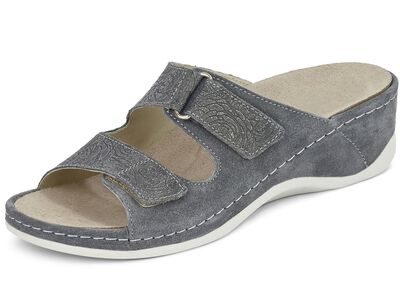 Mubb, comfortabele damesmuiltjes, breedte H, met uitneembaar voetbed 