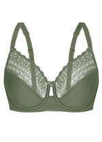 Sassa two-pack beugelbeha 1X OLIJFGROEN, 1X WIT