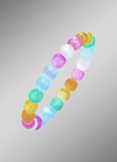 felgekleurde armband 