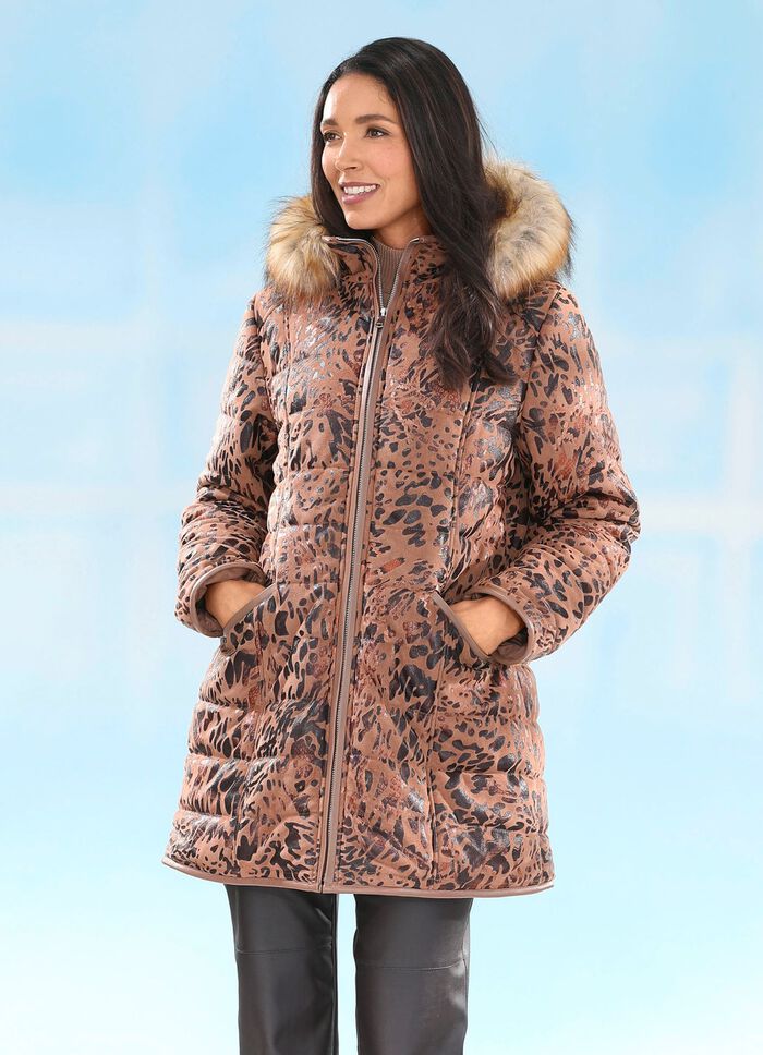 Jas met afneembare capuchon 