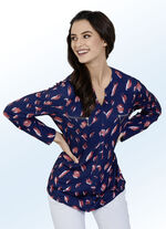 Overhemd met nepborstzakken 