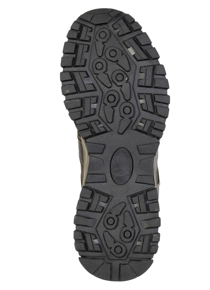 Ademende heren veterschoenen met klimaatmembraan DUNKELBRAUN