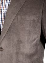 Single-breasted jasje in 2 kleuren TAUPE