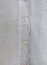 Cardigan met subtiele glittereffecten 