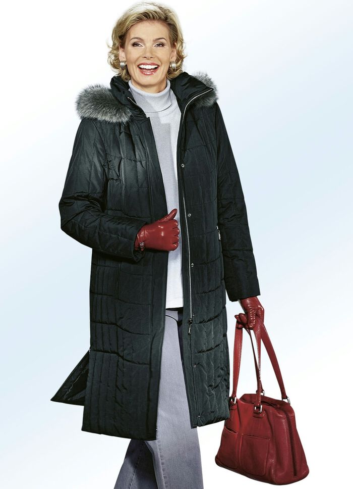 Jas met rits onder de printerbalk 