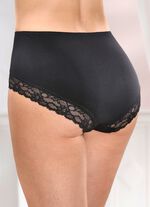 Set van drie slips met elastische kant 