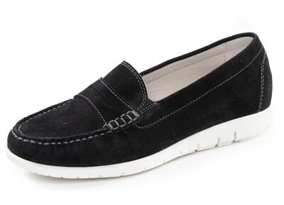 ELENA EDEN, klassieke damespantoffels, breedte H, met uitneembaar voetbed 