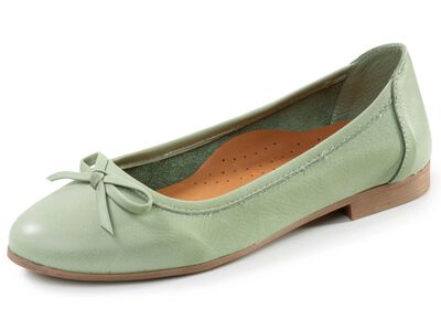 Andrea Conti, chique damesballerina's, breedte G, met uitneembaar voetbed 