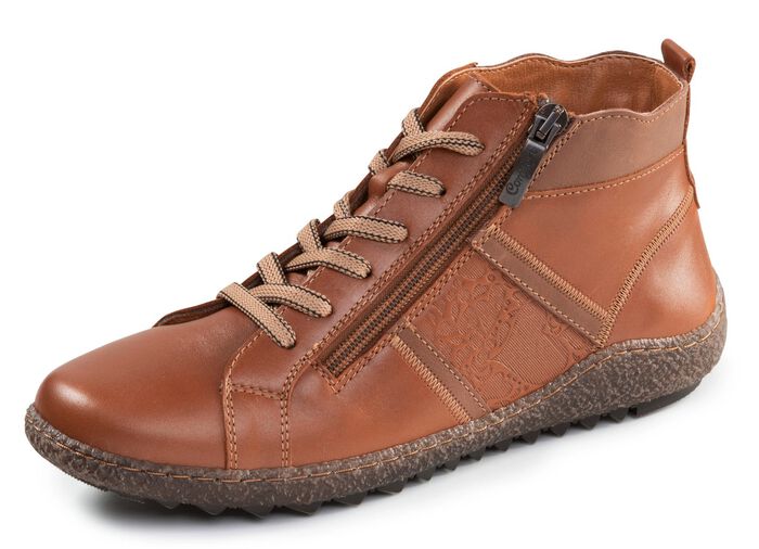 ELENA EDEN, comfortabele dameslaarzen, breedte G, met uitneembaar voetbed 