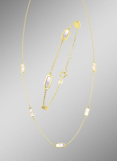 Betoverende set met echt parelmoer 