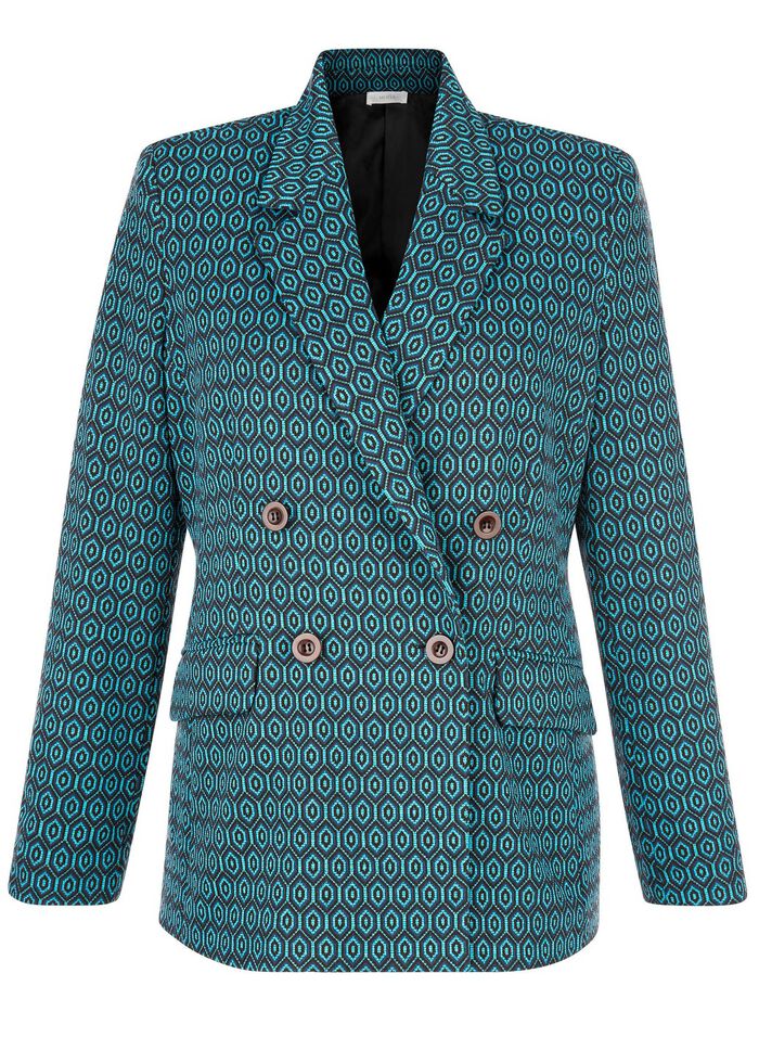 Blazer met een interessant ontwerp 