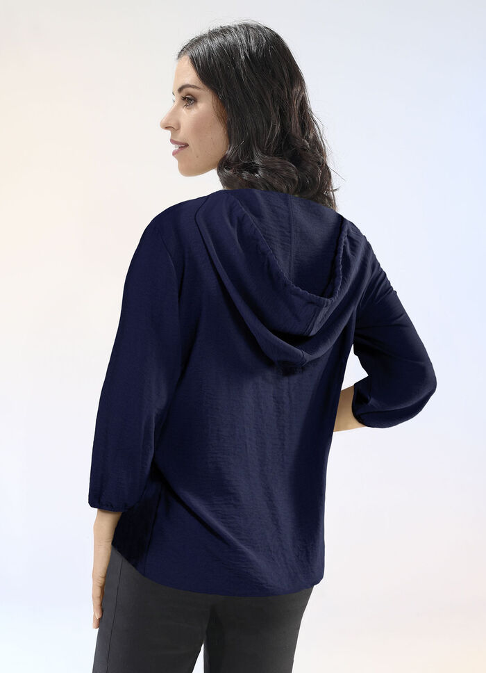 Tuniek met capuchon 