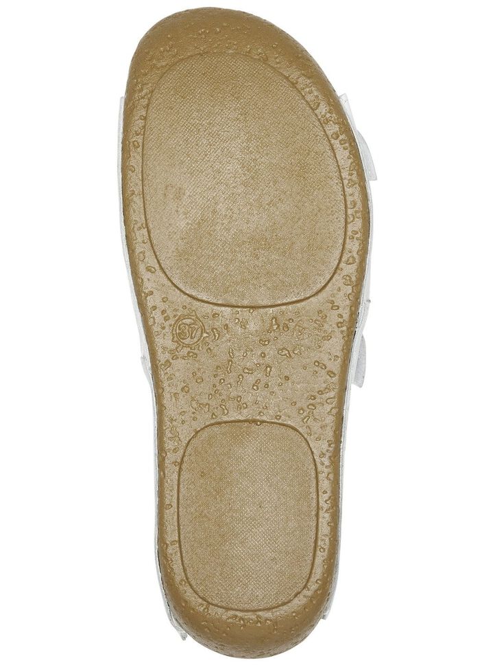 Andrea Conti muiltjes met twee verstelbare klittenbandsluitingen WIT