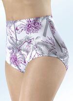 Pak van vier slips met bloemenprint 