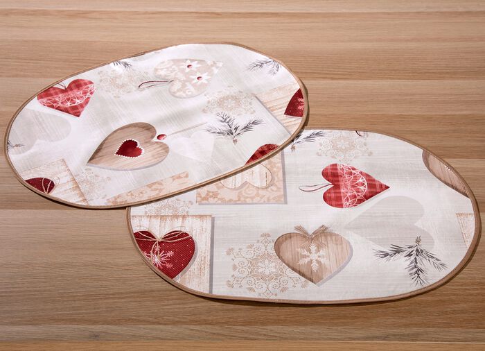 Tafelserie van zeildoek voor binnen en buiten 