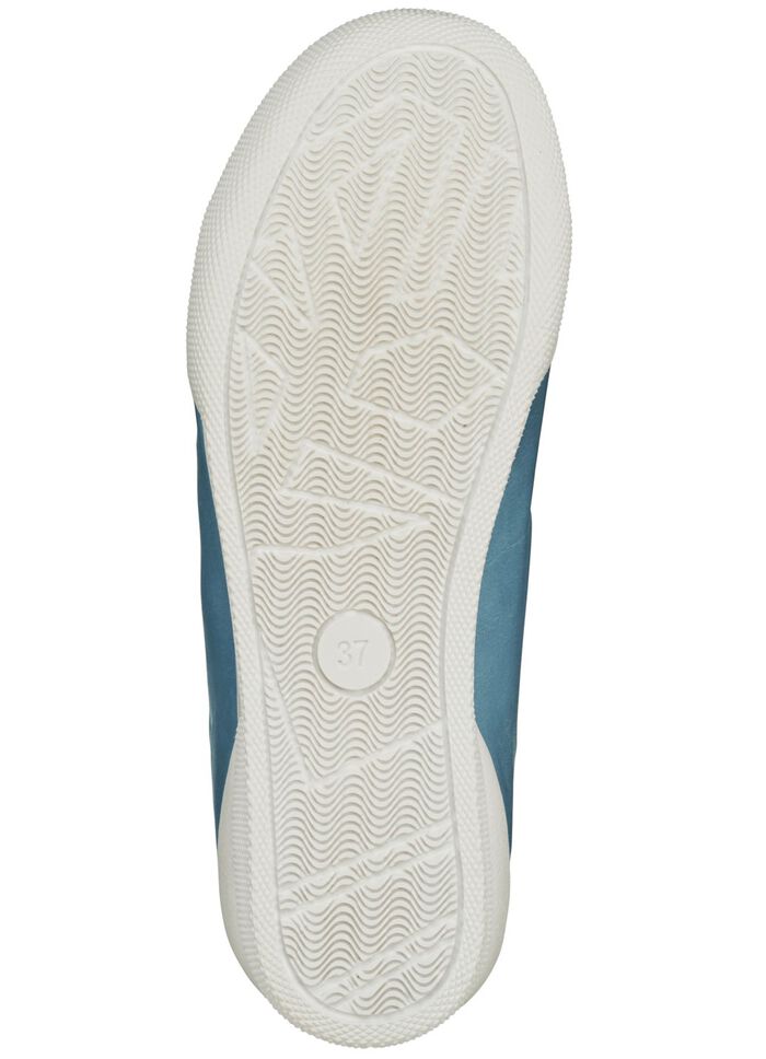 Andrea Conti pantoffels met praktische ritssluiting BLAUW