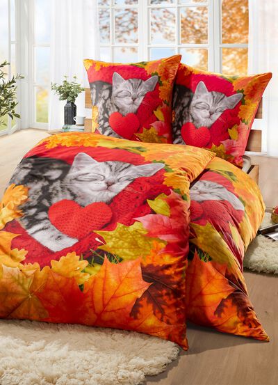 Herfstige beddengoedset in microvezelkwaliteit 