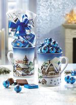 Kopjes winterlandschap, set van 2, met zoete vulling 