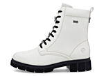 Remonte, chique dames enkellaarsjes, winterschoenen, breedte G, met rits NATUURLIJK WIT