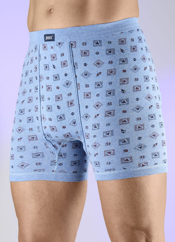 Drie-pack onderbroeken met all-over design 