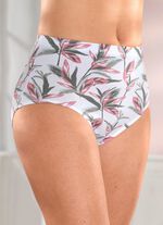 Verpakking met vier slips met bloemetjesdessin 