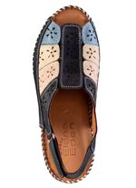 ELENA EDEN sandaal van zacht, geperforeerd nappaleer 