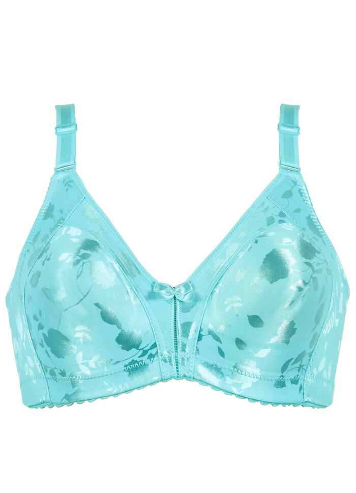 Naturana minimizer-bh met subtiel glanzende bloemenprint 