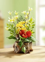 Schikking in keramische pot 