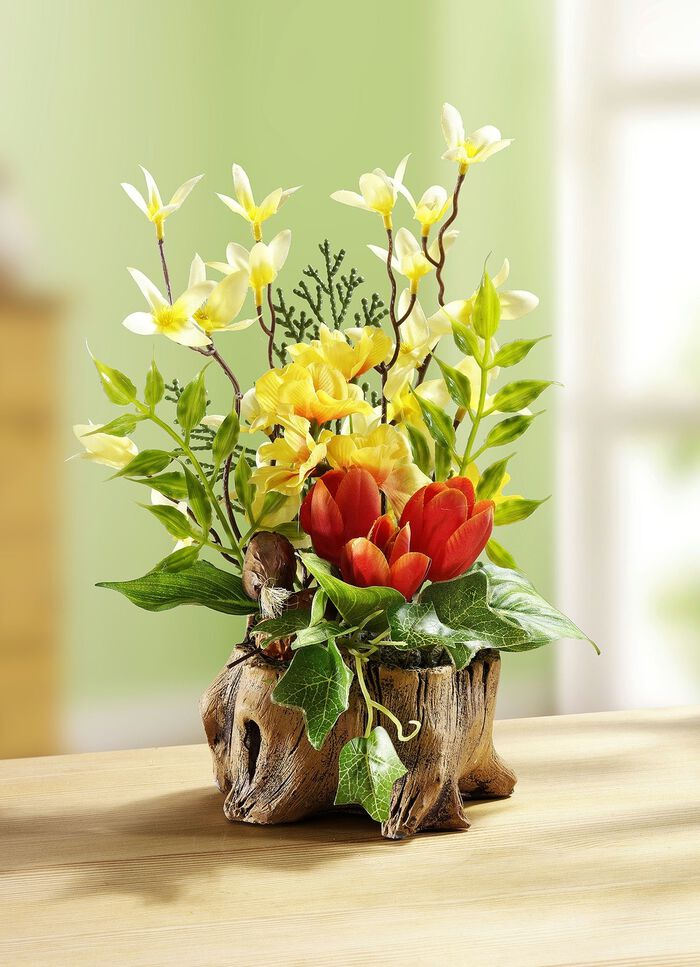 Schikking in keramische pot 