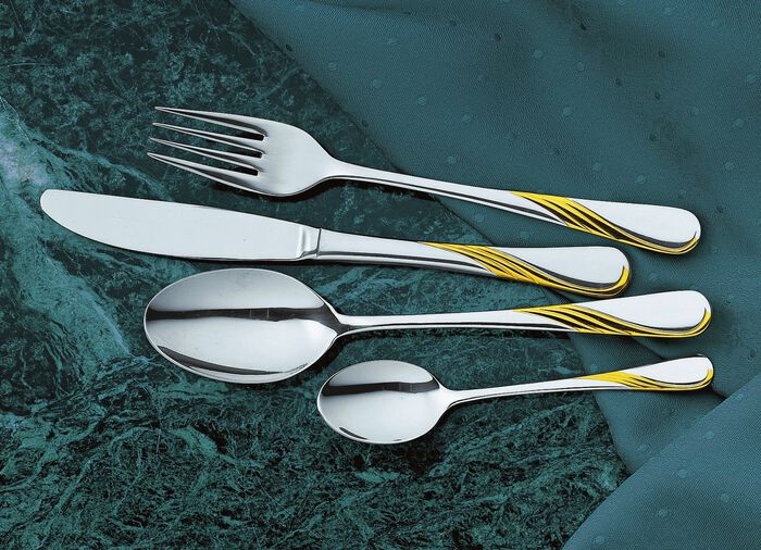 bestekset, 72-delig, voor 12 personen 