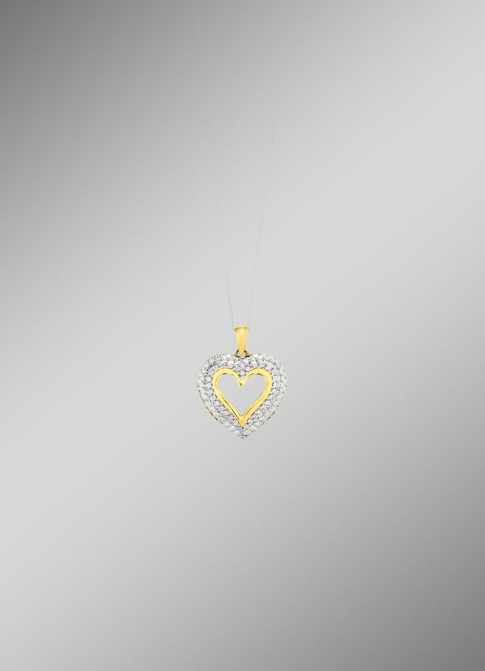 Harthanger met diamanten 