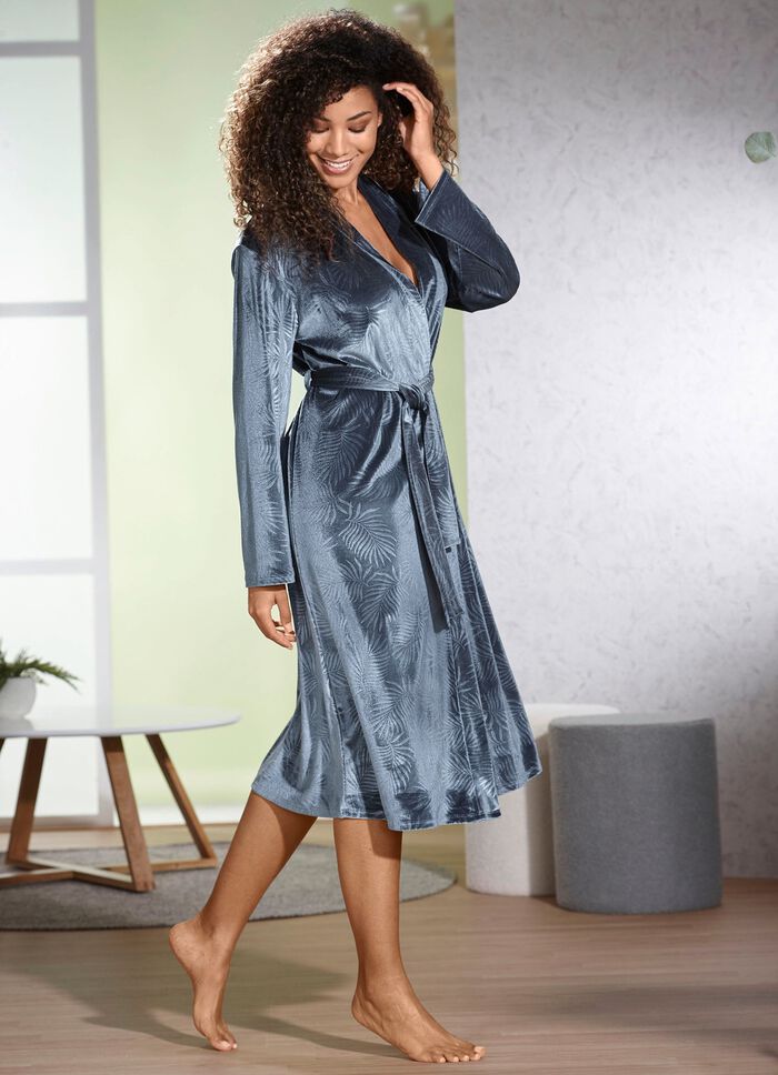 Huisjas van pannefluweel 