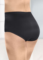 brio lingerie vijf-pack slips met elastische boorden 3X ROOD, 2X ZWART