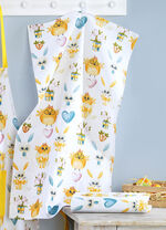 Katoenen keukenaccessoires van hoge kwaliteit KLEURRIJK