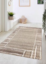 Bruggen en tapijten met fijn bewerkte randen BEIGE