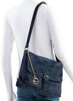 Laurina tas met magneetsluiting en decoratieve strik 