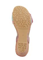 Laura Vita sandaal met bloemendecoratie 