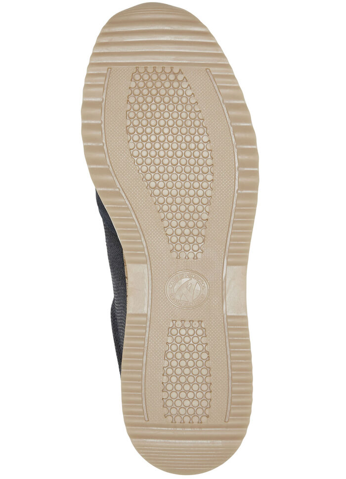 ELENA EDEN sneakers met vetersluiting en ritssluiting aan de zijkant DONKERBLAUW