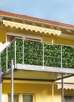 Praktisch privacyscherm van stevig kunststofgaas 