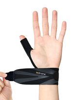 Duim- en polssteun met ge&iuml;ntegreerde tapes 