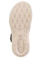 Sandaal met beugelband en kurkgarnituur 