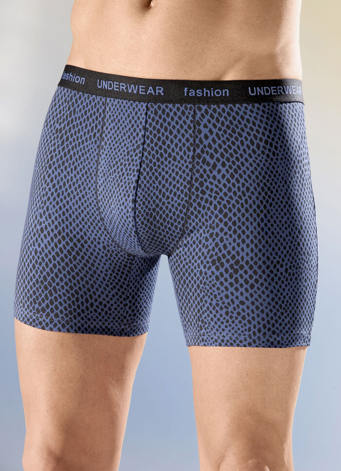 Set van drie broeken met elastische tailleband 