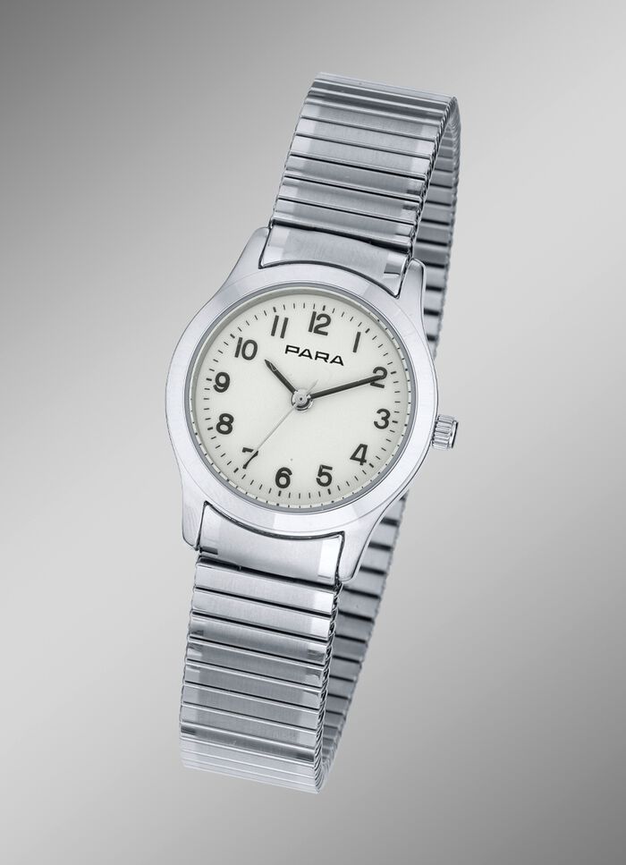 Parakwarts dameshorloge dat 's nachts oplicht 