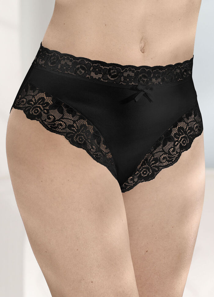 Verpakking van vier slips met elastische kant 