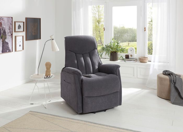 Tv-fauteuil met motor en opstahulp 