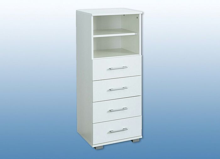 Ladekasten in hoogwaardig, stabiel design WIT