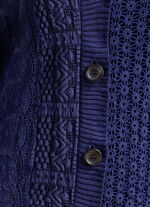 vest in materiaalmix 