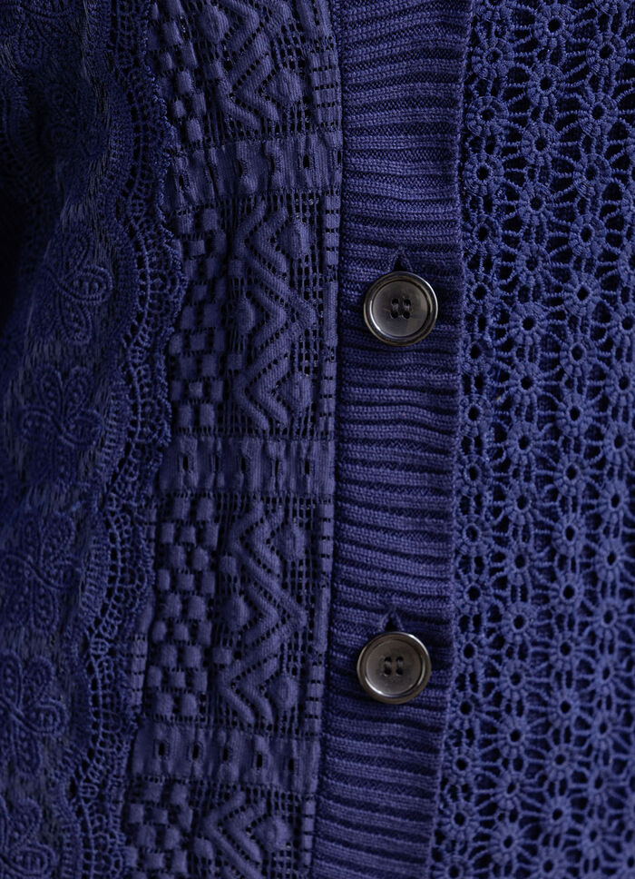 vest in materiaalmix 