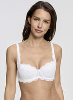 Susa push-up dirndl bh voor een dromerig decolleté WIT